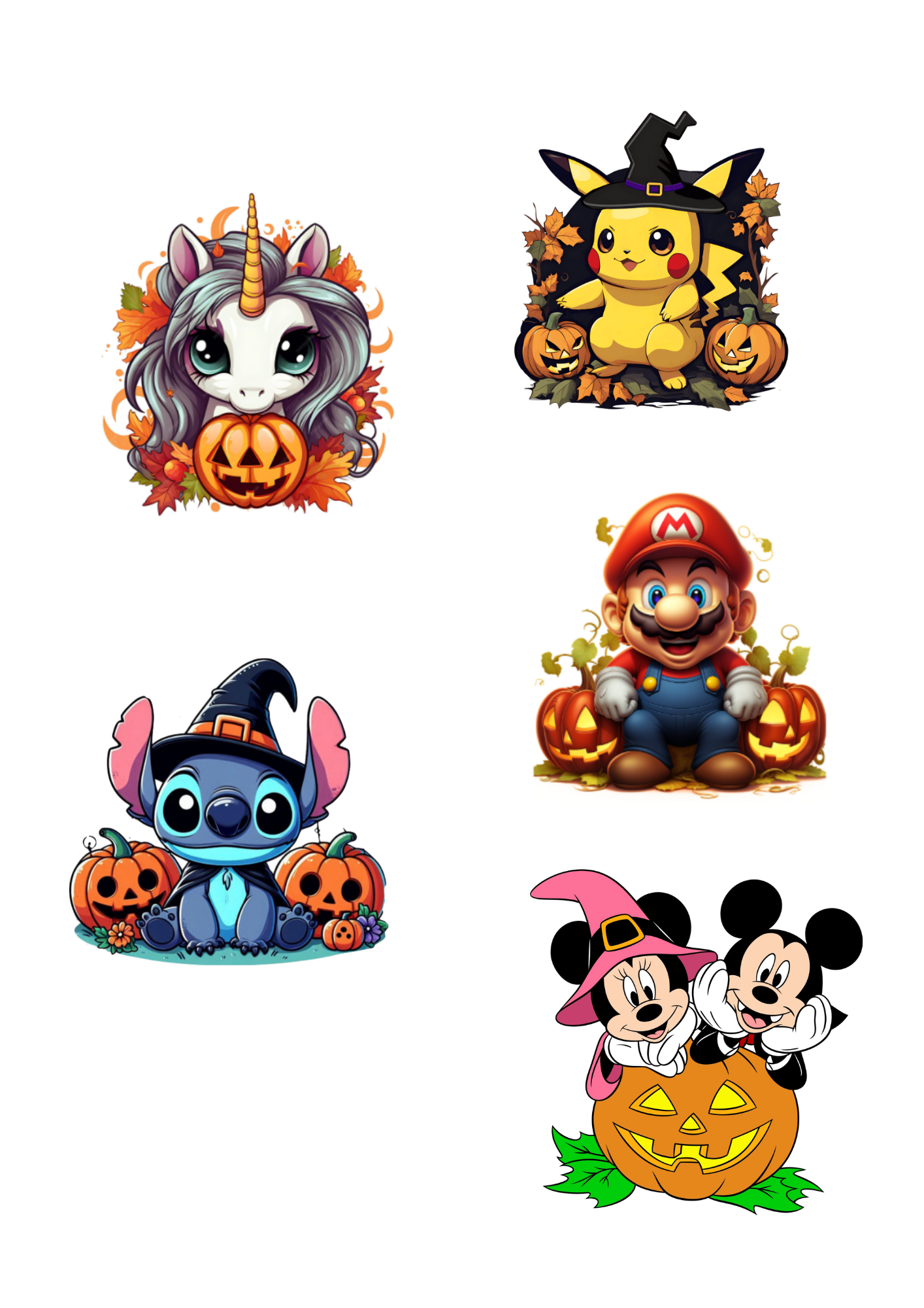 Sac bonbons Halloween