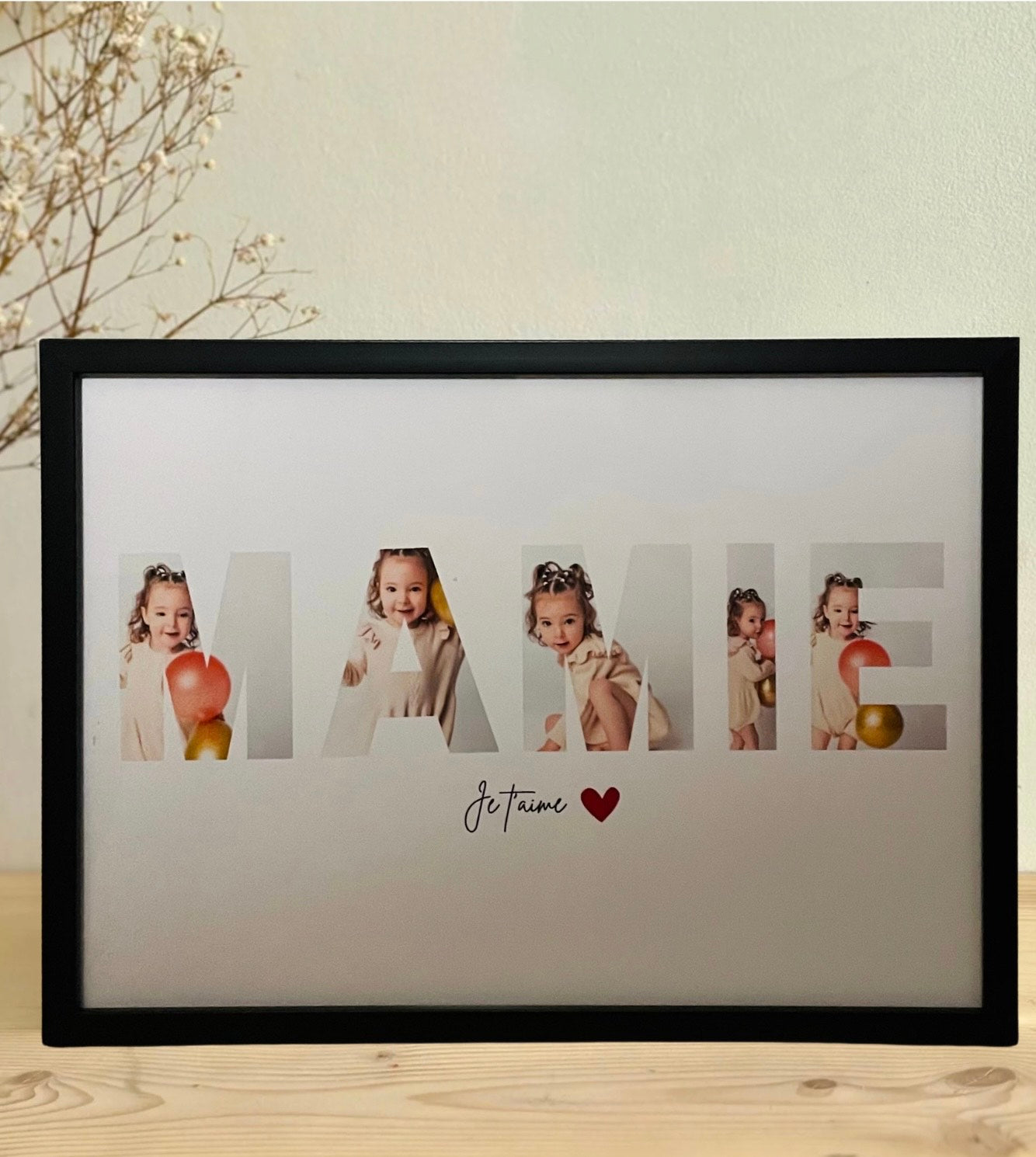 Cadre personnalisé "Nos Plus Beaux Souvenirs"